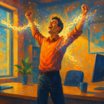 Pessoa superando baixas expectativas no trabalho