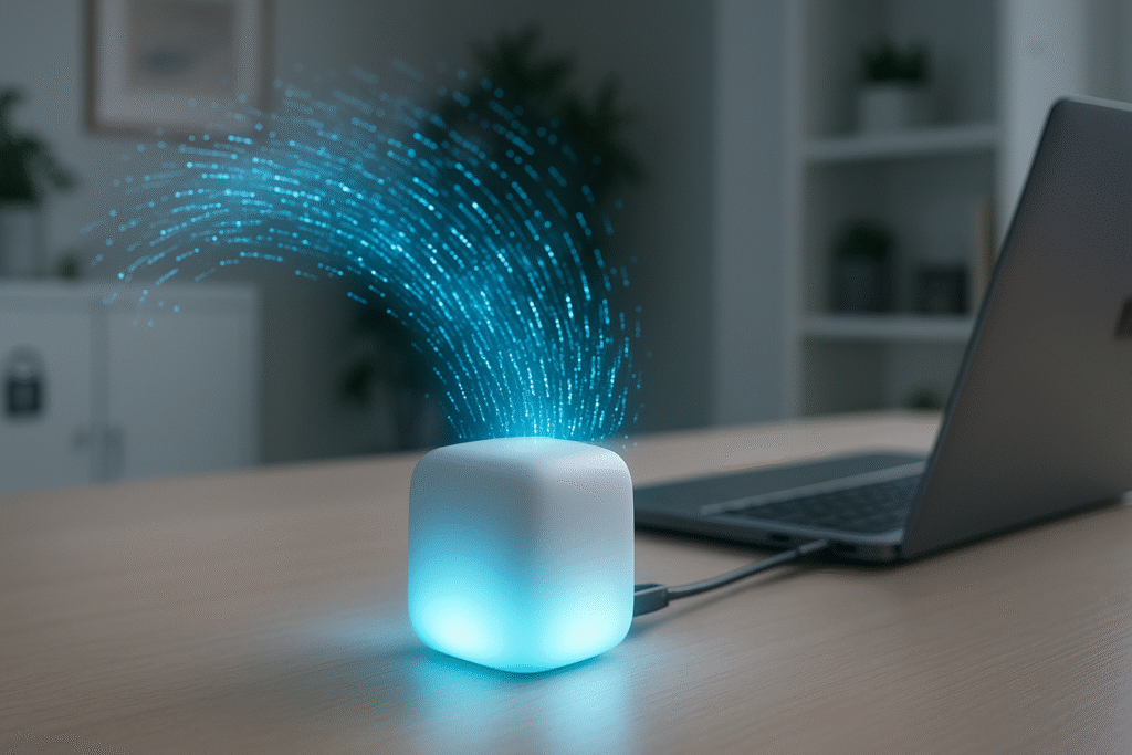 Dispositivo Lemony.ai 'IA em Caixa' para MEIs em 2025, IA local e segura