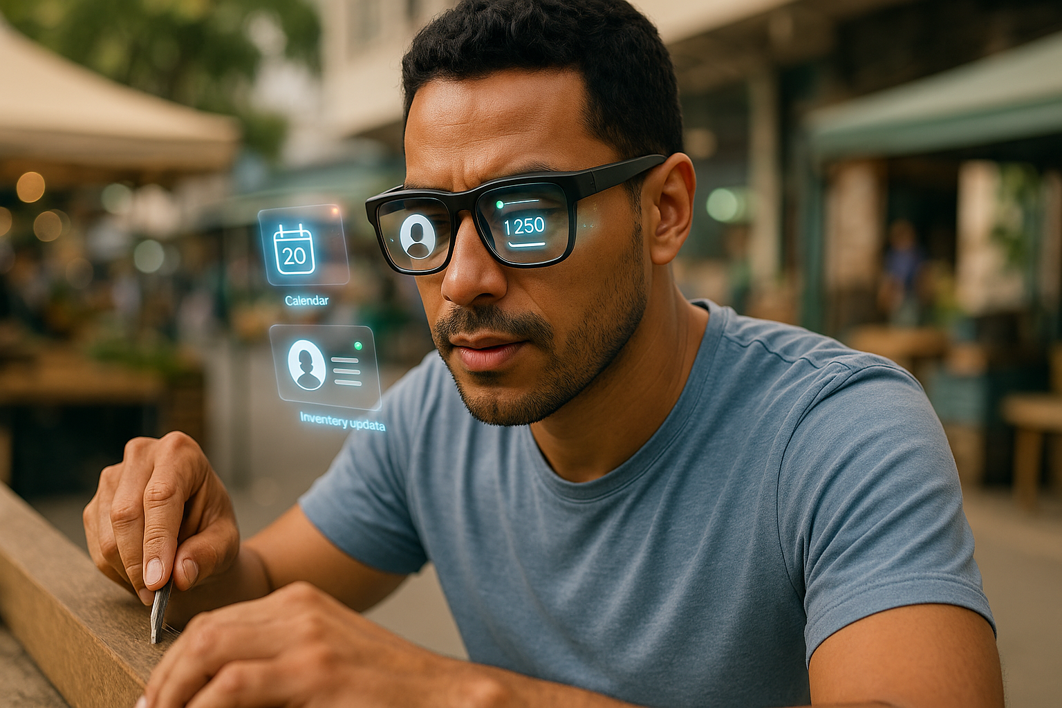 Óculos Inteligentes com IA: A Revolução Mãos-Livres para o MEI em 2025