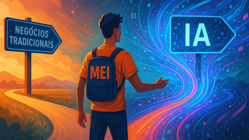 A Grande Migração Cognitiva: Como o MEI Prospera na Era da IA em 2025