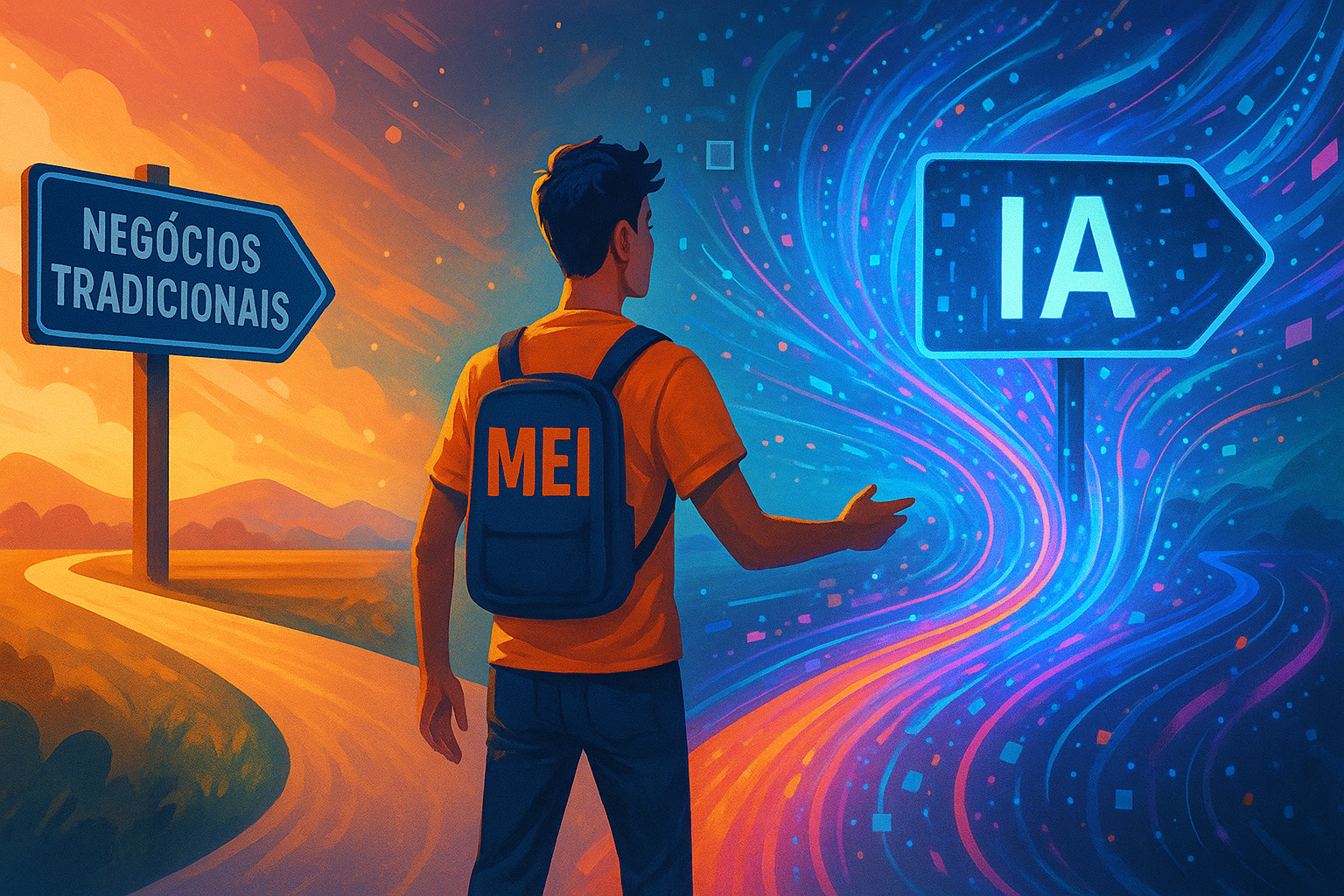 A Grande Migração Cognitiva: Como o MEI Prospera na Era da IA em 2025