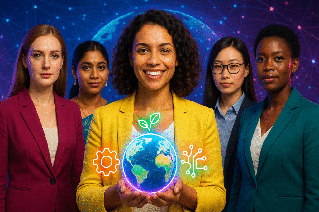 Mulheres empreendedoras BRICS inovação