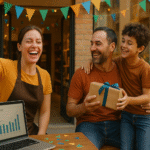 MEI celebrando vendas Dia dos Pais 2025