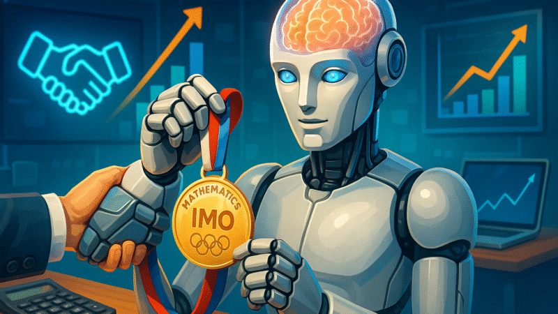 IA Gemini: Google DeepMind Conquista Ouro na Matemática e o Futuro para o MEI em 2025