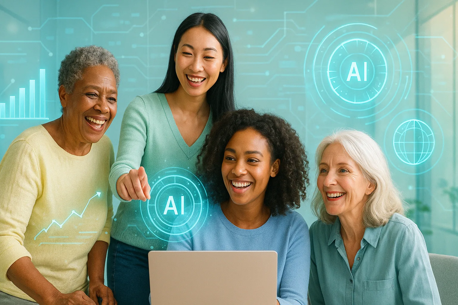 Mulheres na Inteligência Artificial: Liderança e Inovação para o Futuro do seu Negócio 1 Mulheres na Inteligência Artificial: Liderança e Inovação para o Futuro do seu Negócio