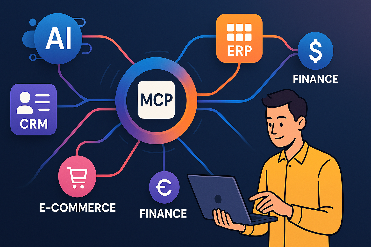 Protocolo de Contexto do Modelo (MCP): Integração de IA para Otimizar seu MEI em 2025