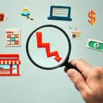 Gráfico de inflação em queda, cenário econômico positivo para MEI 2025